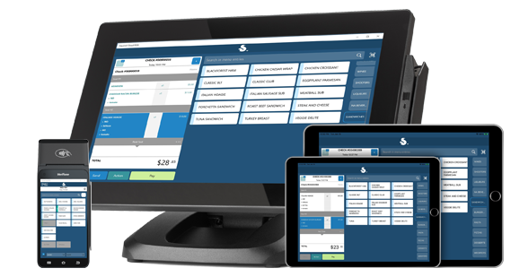 Squirrel POS Terminal, iPad, and all-in-one